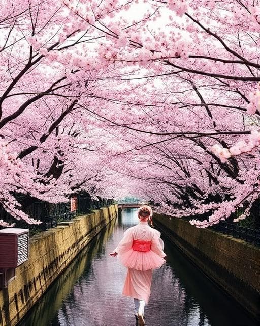 Cherry blossoms in Kyoto